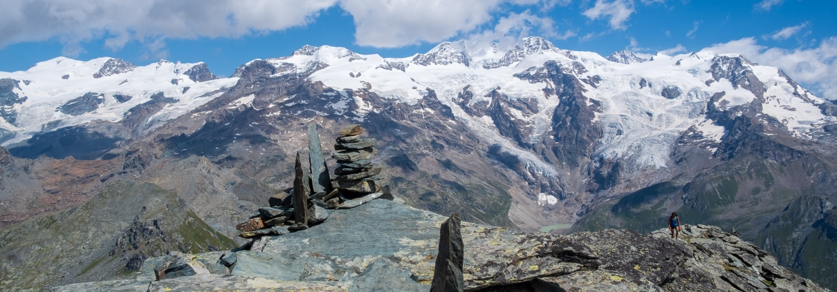 The summit of the Rothorn