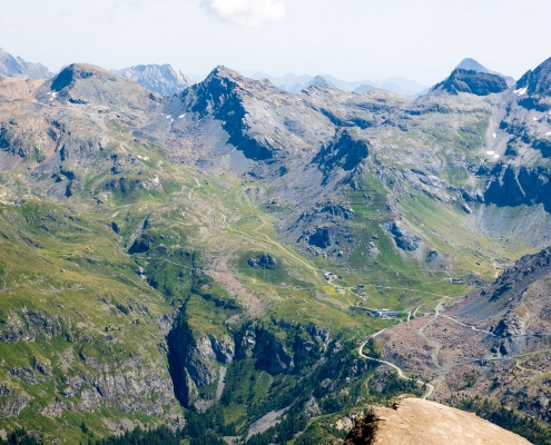 Corno del Camoscio (3024m), Rothòre (3023m), Corno Foric (3018m) e Punta Straling (3115m)