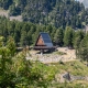 Il rifugio visto dal sentiero 1A