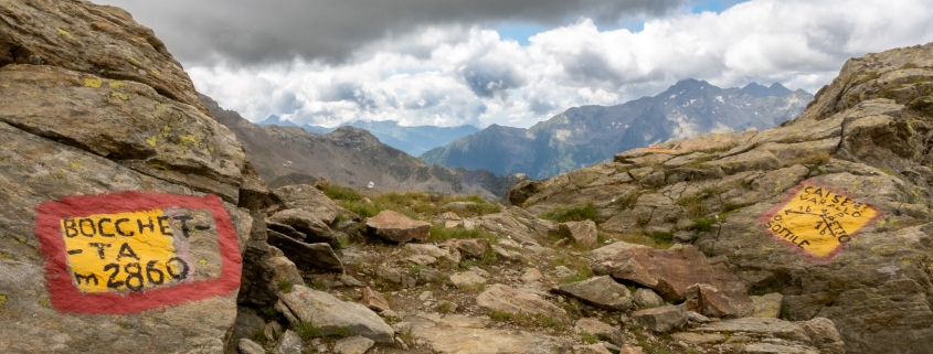 La bocchetta a 2860m