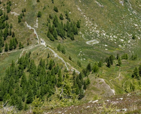 Colle Ranzola from Punta Regina