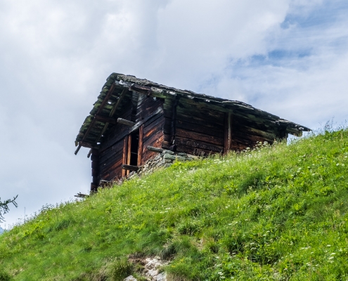 First huts at 1830m