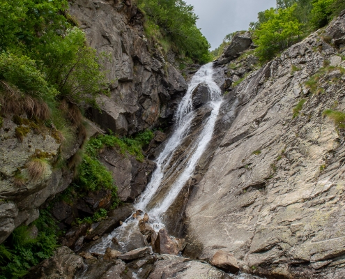 La cascata del torrente Staller