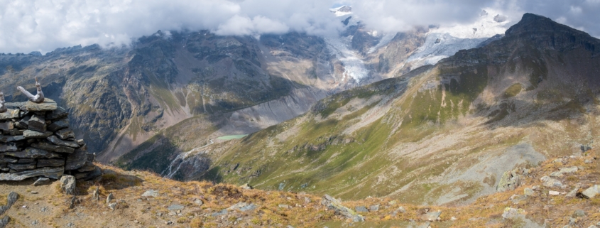 Overview from Punta Telcio northward