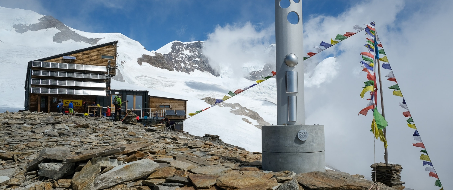 Il rifugio Quintino Sella