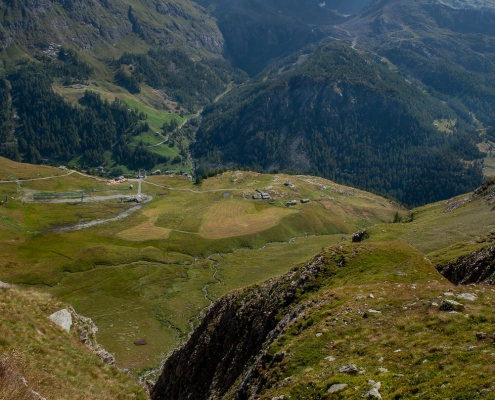 Appena superato il gradino di valle