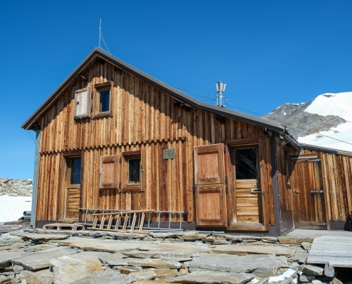 Il vecchio rifugio Quintino Sella