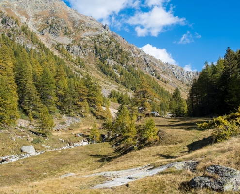 Appena superato il gradino di valle