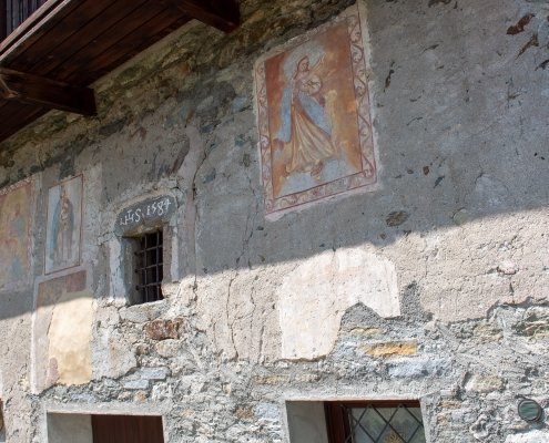 L'edificio del vecchio ufficio doganale, che risale al 1584