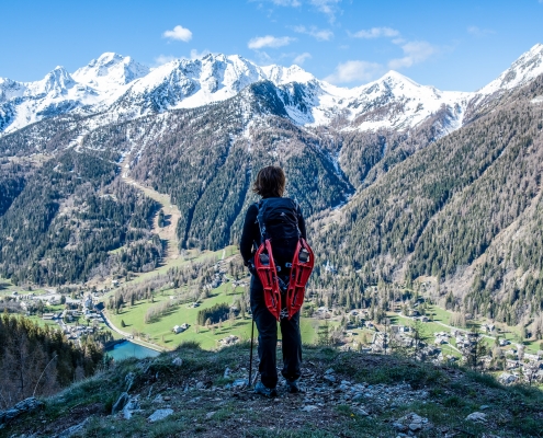 La vista sulla Weismatten a maggio