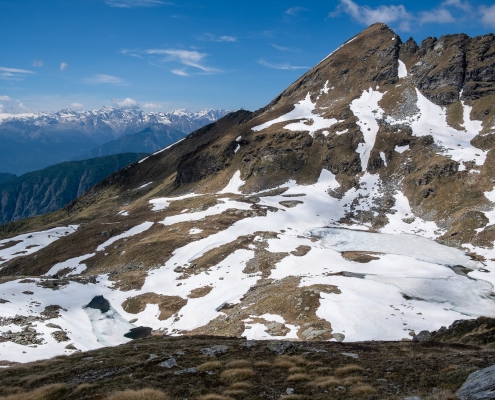 The lakes of Estoul, on the slopes of Ayas (June 2021)