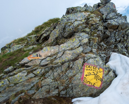 La Bocchetta, 2860m