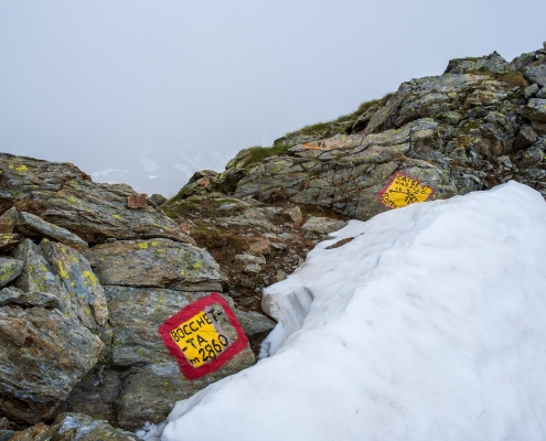 La Bocchetta, 2860m