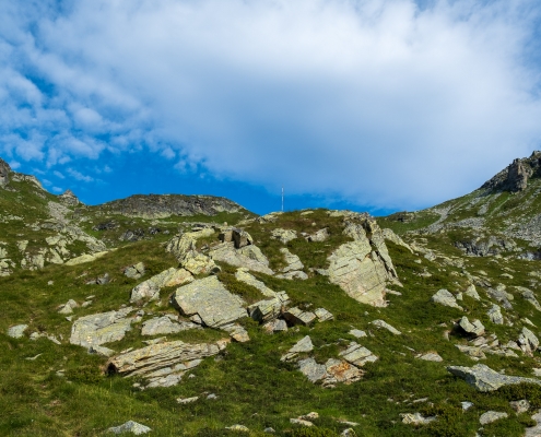 The flagpole at about 2490m