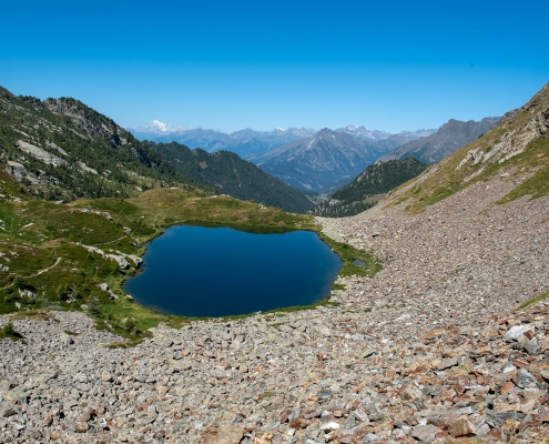 Il lago superiore di Frudière