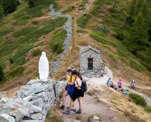 Colle Ranzola and the chapel