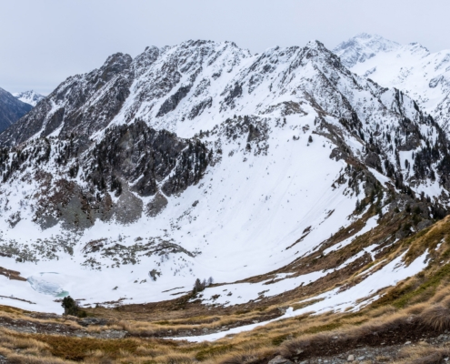 From the summit, the Gombetta basin (May 2021)