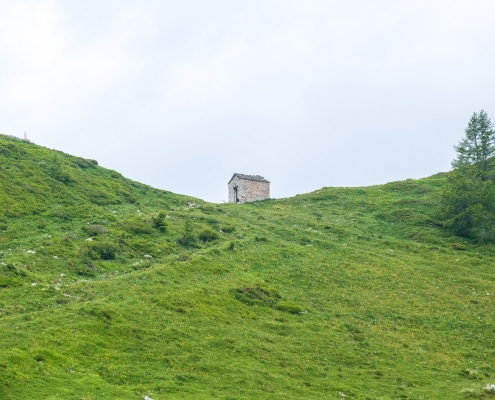 Il colle Ranzola e la cappella