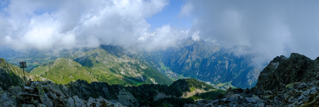 The summit of Mont Taille (2561m)