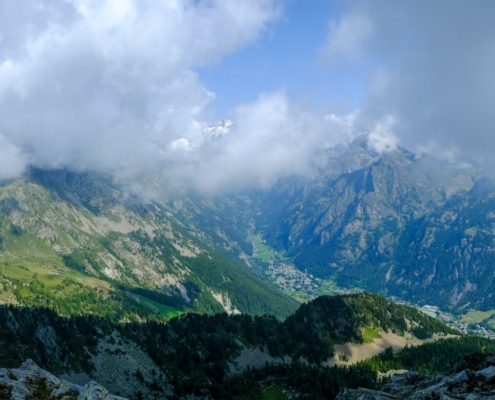 La vetta del Monte Taille (2561m)