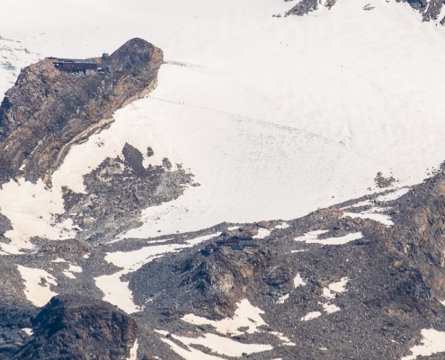 Rifugio Mantova e Capanna Gnifetti