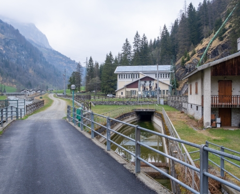 The hydroelectric power plant