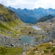 I laghi di Salero dal passo di Salero