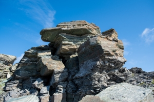 Ecco le rocce sotto le quali mi sono protetto