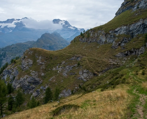 Looking back, shortly after the departure