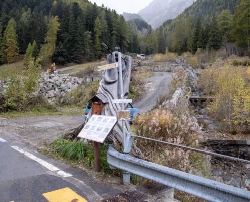 Le départ du sentier 3