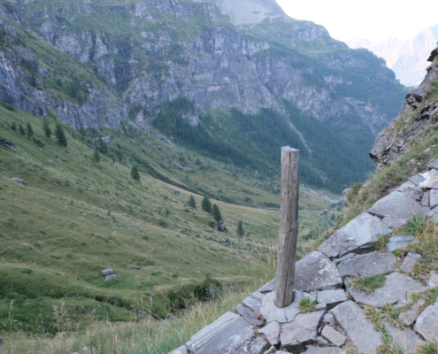 Leaving the valley